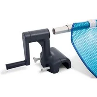 Intex Solarabdeckplane (Solarplanenaufroller Kunststoff f. Becken von 274 - 488cm Breite, Solarplanenaufroller Kunststoff f. Becken von 274 - 488cm Breite)