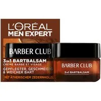 L'ORÉAL PARIS MEN EXPERT Bartbalsam BARBER CLUB BART + HAUT, weiches Bartgefühl, pflegt Bart und Gesicht, zieht schnell ein