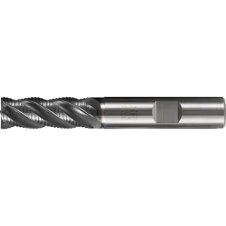 PFERD TOOLS VHM-Fräser Ø10mm, 4 Schneiden, mit Schruppverzahnung, 2xDC, Fase 0,3mm, HB, Universal - 23000352