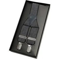 LLOYD Men’s Belts Hosenträger LLOYD (Schachtelpack, 1-St., mit Sichtfenster) silberfarbene Metall-Clips