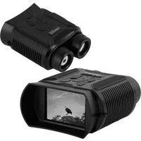 shop'n smile ideoon Nachtsichtgerät Profi 4K IR Nachtsichtkamera Binokular 500m 2,4 IPS HD Display, Infrarot-Licht, Leistung 5 Watt, IP20, Li-Ion Akku 2.000 mAh