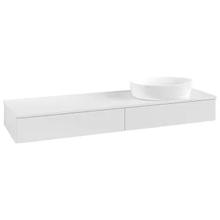Villeroy & Boch Antao Waschtischunterschrank 1600x190x500mm L16050GF mit Beleuchtung FK/AP: GF/0