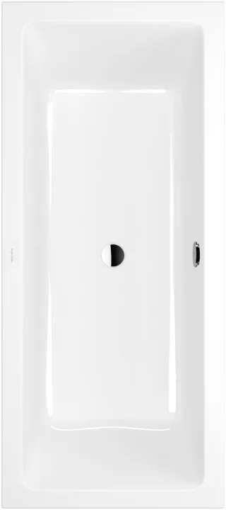 Villeroy & Boch Badewanne Newo 1700x750x440mm Duo Rechteck Weiss Alpin UBA170TAR2V-01