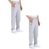 COMEOR Jogginghose Trainingshose Sporthose Herren Baumwollmischung (2-tlg) mit Reißverschluss