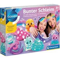 Clementoni® Experimentierkasten Galileo, Bunter Schleim, Made in Europe