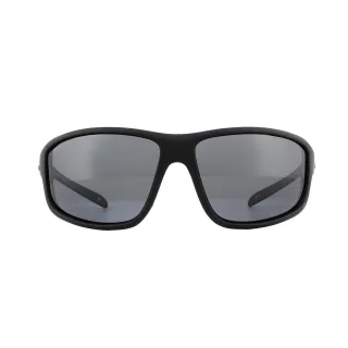 Montana Sonnenbrille SP313 Schwarzer Gummi Rauch Polarisiert
