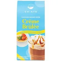 CHiATO Kaffee Gemahlener Kaffee mit Crème-Brûlée Geschmack CHiATO Crème Brûlée, 250