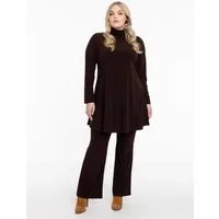 YOEK Bootcuthose Damen Bootcuthose Große Größen