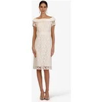 Kraimod Cocktailkleid mit Carmen-Ausschnitt
