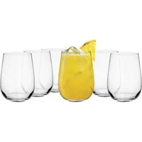Sendez Longdrinkglas 6 Trinkgläser 430ml Saftgläser Longdrinkgläser Cocktailgläser, 6-tlg., Glas