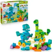 LEGO® Dinos auf Rädern 3-in-1-Set (10451), LEGO DUPLO Town Konstruktionsspielsteine, (108 St), Made in Europe