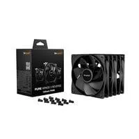 Pure Wings 3 120mm PWM Reverse 3-Pack, Gehäuselüfter schwarz, 3er-Pack, 120 mm