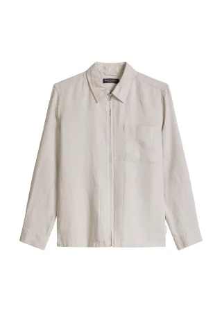 Marc OPolo Casual - Overshirt Grey Silk - Gr. - XXL