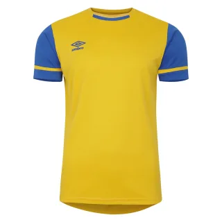 Umbro - "Cavelle" T-Shirt für Herren (Gelb/Königsblau)