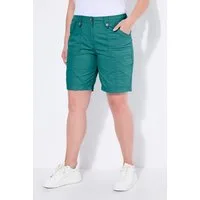 Ulla Popken Funktionshose Cargo-Bermuda Komfortbund 4-Pocket-Schnitt