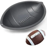 40YARDS Backform American Football Backform inkl. REZEPT aus Stahl, (1-tlg), mit Antihaftbeschichtung (maßstabsgetreu)
