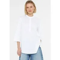 SENSES.THE LABEL Schlupfbluse mit Seitenschlitze