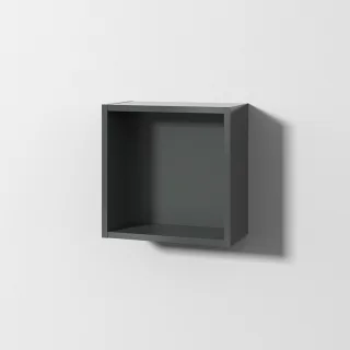 Sanipa Cubes Regalmodul, Anthrazit-Glanz, CU11079 CU11079