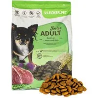Lecker.Pet 4 kg Lecker.Pet® Josie's Adult Lamm & Reis Hundefutter Trockenfutter, Trockenfutter für: Hund