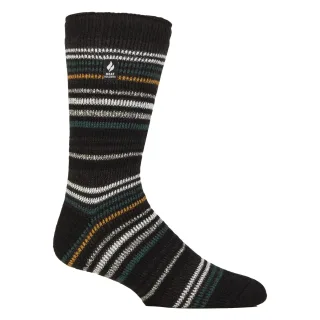 Herren Thermal Streifenmuster Socken für den Winter