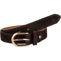 MIRROSI Ledergürtel Damen Herren Gürtel, Made in Italy, 3cm breit (Passt fast zu jeder Hosenschlaufe, aus Echtem Leder)