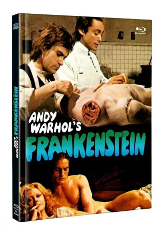 BR+DVD Andy Warhols Frankenstein - 2-Disc Limited Mediabook Edition (Cover B) - limitiert auf 333 Stk.