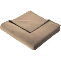 Wohndecke Cotton Home, Biederlack, im Uni Design, Kuscheldecke