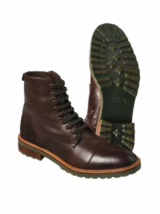 Gordon & Bros Herren Halbstiefel Alessio Braun Obermaterial: Rindleder