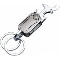 FOUORTUNATE-BEE Schlüsselanhänger Schlüsselanhänger mit Flaschenöffner als Geschenk für Männer, Praktischer Flaschenöffner für Papa, Freund & Ehemann