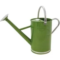 Kent & Stowe Gießkanne Kent & Stowe Gießkanne Olivgrün 9L Stahl Klappbarer Griff Brausekopf
