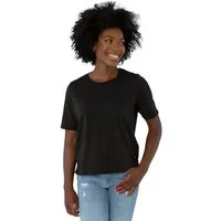 Gio Milano Kurzarmshirt G30-1116, in verschiedenen Farben kleines Metallherz an der Seite
