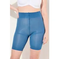 Ulla Popken Shapingpants Strumpf-Radler 80 den Oberschenkelschutz knielang