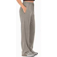 R-CAMP Sweathose Jogginghose Damen Weites Bein Hosen Sommer (Packung, 1-tlg., Jogginghose für Damen) Weite Sweathose aus Baumwolle Bequeme Freizeithose