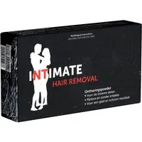 Intimate Enthaarungscreme Hair Removal Powder, Beutel mit 70g, 1 St., nur 4 Inhaltsstoffe, für eine schmerzfreie Haarentfernung, Enthaarungspulver für empfindliche Haut