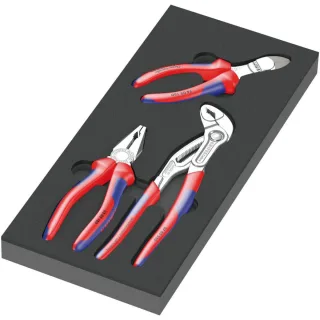 Wera 9780 Schaumstoffeinlage KNIPEX Zangen Set 1, 3-teilig - 05150180001