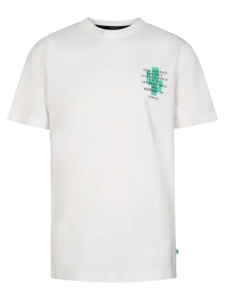 Petrol Industries - Boys T-Shirt SS Classic Print Bright White - Gr. - 164