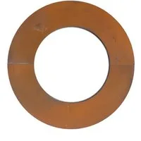 ROG-Gardenline Beetbegrenzung Baumring Baumschutzring - Cortenstahl (Edelrost), 50 cm Außendurchmesser, 30 cm Innendurchmesser