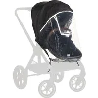 Hauck Kinderwagen-Regenschutzhülle Universal, Regenschutz, Regenverdeck für Buggy Kinderwagen Sitz - Kontakt-Fenster