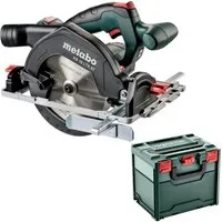 metabo Handkreissäge Akku KS 18 LTX 57, Set, ohne Akku und Ladegerät in metaBOX