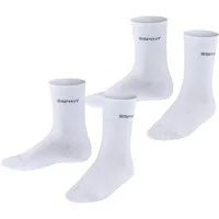 Esprit Socken Foot Logo 2-Pack Socken (2-Paar) ein unbeschwerter Tragekomfort