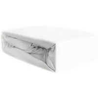 COFI 1453 Spannbettlaken 100% Baumwolle 200-200x220 cm + 40 cm Rundumgummizug