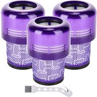 Athlix HEPA-Filter 3x Filter für Dyson V11 Origin Animal V15 Detect 970013-02
