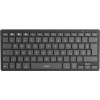 Inateck für iPad Pro/Air/Mini/Windows/Android/IOS, Ergonomisches Design Wireless-Tastatur (Ultraslim, Vergrößerte Tastenkappen, 3 Bluetooth)