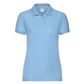 Fruit of the Loom - Poloshirt für Damen (Himmelblau)
