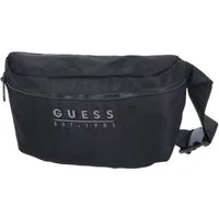 Guess Umhängetasche GUESS Bauchtasche Nola Black (1, 1-tlg., 1)