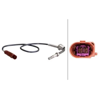 Hella Sensor f?r Abgastemperatur Audi Seat Skoda VW 6PT010376-151