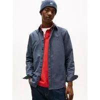 Tommy Jeans Langarmhemd TJM OXFORD regular fit, Button-down-Kragen, basic