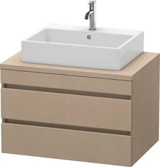 Duravit DuraStyle Konsolenwaschtischunterbau wandhängend Leinen Matt 800x548x512 mm - DS531707575 DS531707575
