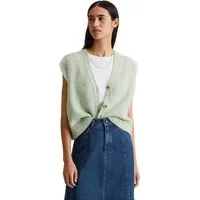 Marc O'Polo DENIM Strickweste aus Baumwoll-Multicolor-Garn