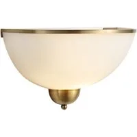 Qazqa Wandleuchte Katarina, ohne Leuchtmittel, Neutralweiß, QAZQA Wand­leuchte, e27, Bronze, Stahl, classic-antique
